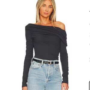 Agolde Kira Bodysuit - Crow